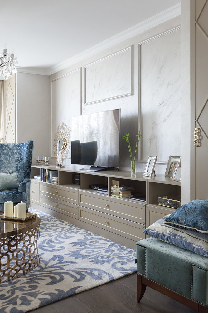 Фотография: Гостиная в стиле Классический, Современный, Квартира, Проект недели, Москва, Юрий Гришко, Панельный дом, 4 и больше, Более 90 метров, Елена Поворова, Бюро Home Emotions, Екатерина Реброва – фото на INMYROOM Фотография: Гостиная в стиле Классический, Современный, Квартира, Проект недели, Москва, Юрий Гришко, Панельный дом, 4 и больше, Более 90 метров, Елена Поворова, Бюро Home Emotions, Екатерина Реброва – фото на INMYROOM