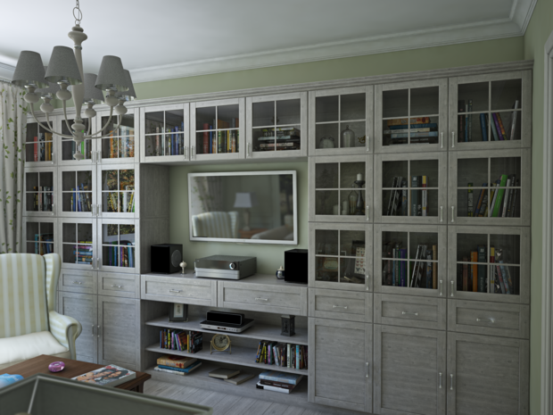 Фотография: Гостиная в стиле Прованс и Кантри – фото на INMYROOM