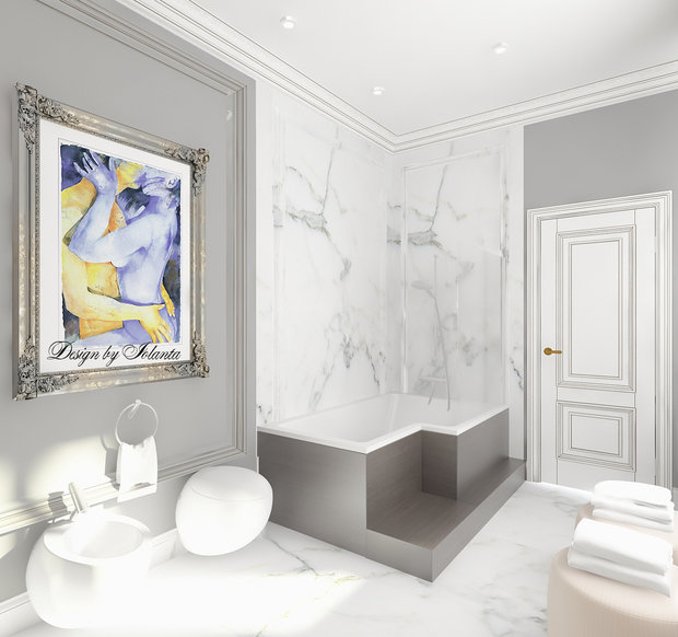Фото из портфолио Санузел 1 – фотографии дизайна интерьеров на INMYROOM