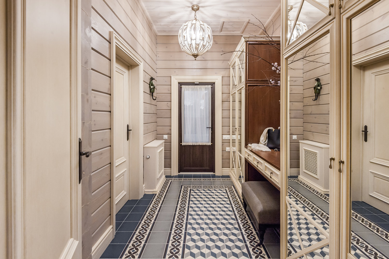 Фотография: Прихожая в стиле Эко, Прованс и Кантри, Дом, Проект недели, Дом и дача, Челябинск, 3 комнаты, Более 90 метров, Марина Кутепова – фото на INMYROOM