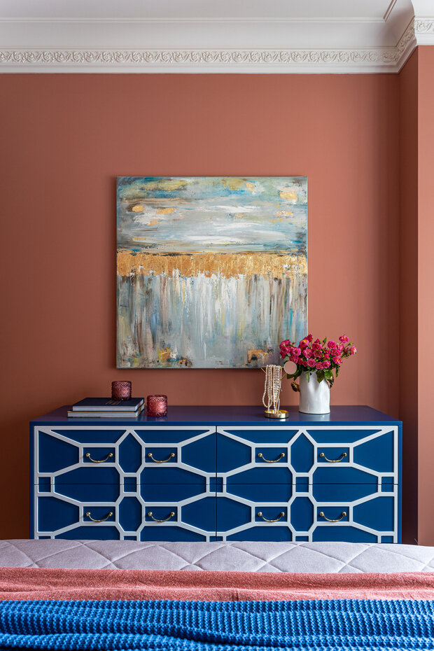 Фотография: Спальня в стиле Классический, Современный, Эклектика, Квартира, Проект недели, Новая Москва, Монолитный дом, 2 комнаты, 60-90 метров, Наталья Широкорад, Винтажный – фото на INMYROOM