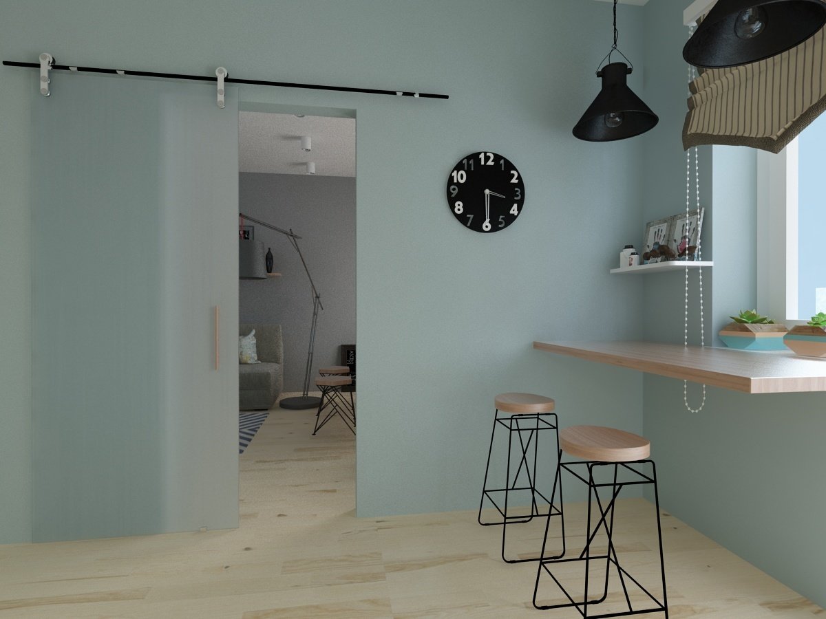 Фото из портфолио Квартира в эко стиле — типовой проект двухкомнатной квартиры в жилом комплексе Сколковский Квартал – фотографии дизайна интерьеров на INMYROOM Фото из портфолио Квартира в эко стиле — типовой проект двухкомнатной квартиры в жилом комплексе Сколковский Квартал – фотографии дизайна интерьеров на INMYROOM