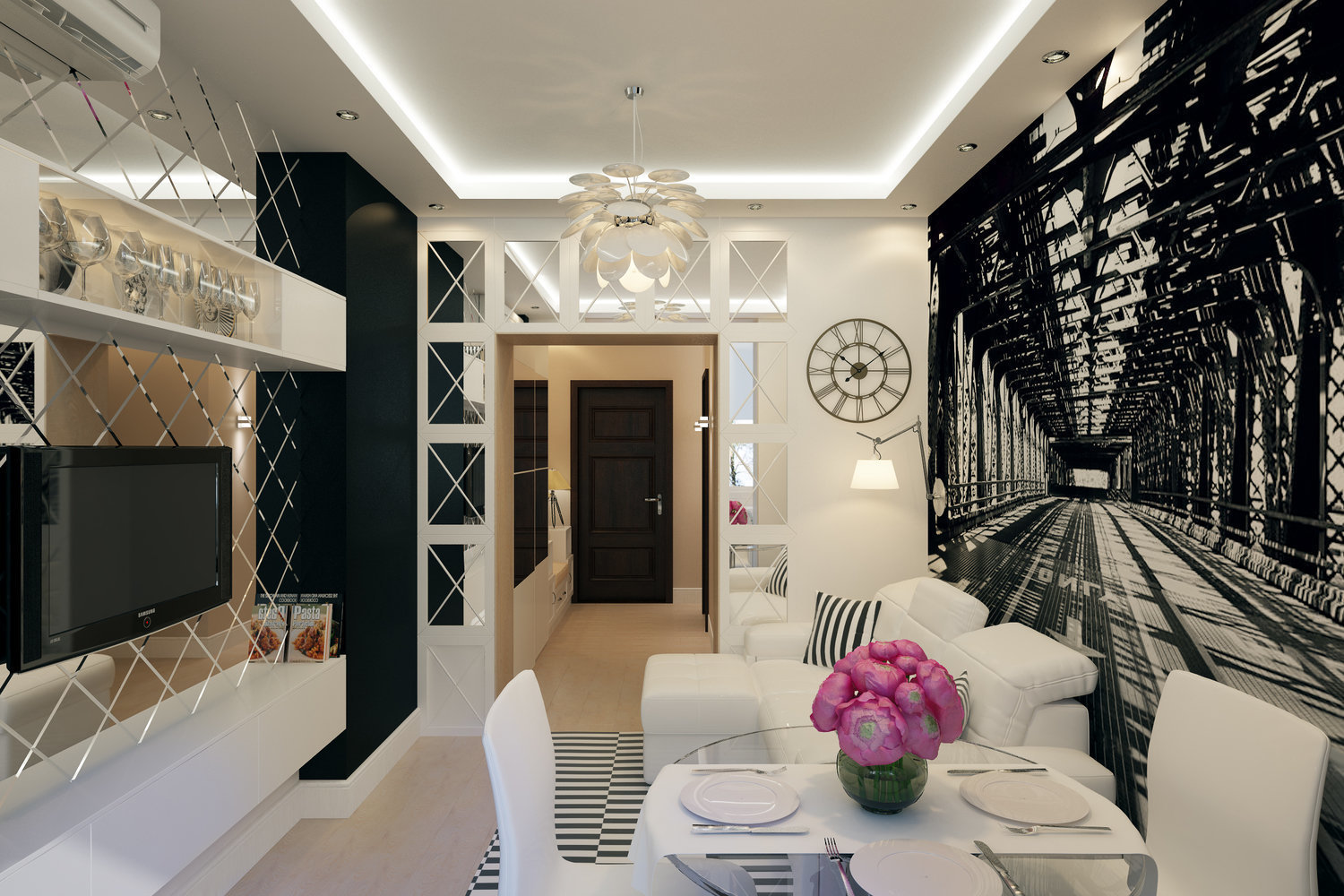 Фотография: в стиле , Кухня и столовая, Гостиная, Советы – фото на INMYROOM