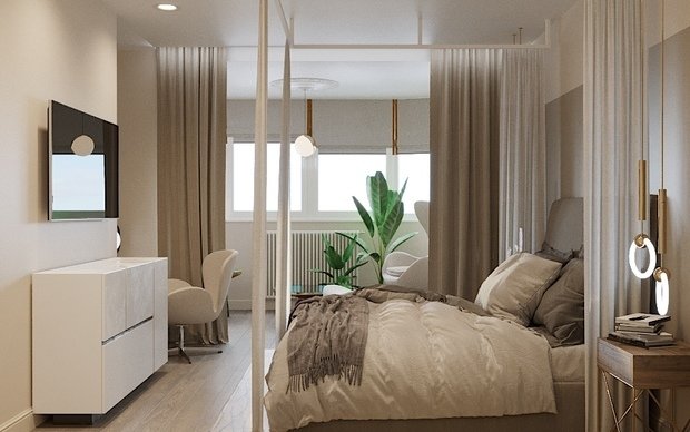 Фото из портфолио Квартира в Самаре – фотографии дизайна интерьеров на INMYROOM