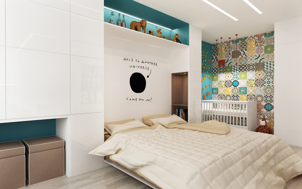 Фото из портфолио Квартира-студия в Москве – фотографии дизайна интерьеров на INMYROOM