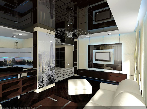Фото из портфолио Квартира 117 кв.м. – фотографии дизайна интерьеров на INMYROOM