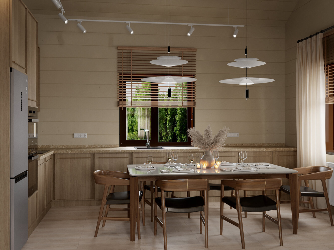 Фотография: Кухня и столовая в стиле Современный, Дом, Проект недели, Эко, Дом и дача, 3 комнаты, Более 90 метров, Башкортостан, Юлия Сафина – фото на INMYROOM Фотография: Кухня и столовая в стиле Современный, Дом, Проект недели, Эко, Дом и дача, 3 комнаты, Более 90 метров, Башкортостан, Юлия Сафина – фото на INMYROOM