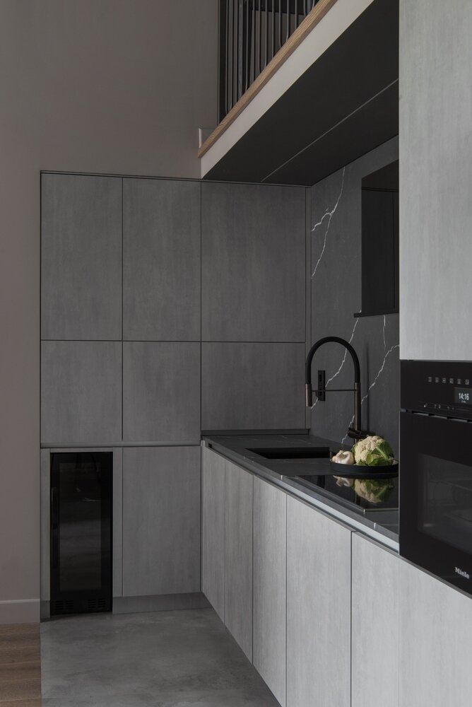 Фотография: Кухня и столовая в стиле Современный, Квартира, Проект недели, Москва, Монолитный дом, 3 комнаты, 60-90 метров, Ирина Ковецкая – фото на INMYROOM Фотография: Кухня и столовая в стиле Современный, Квартира, Проект недели, Москва, Монолитный дом, 3 комнаты, 60-90 метров, Ирина Ковецкая – фото на INMYROOM