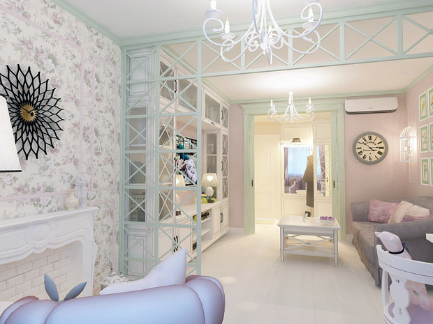 Фото из портфолио Квартира в стиле прованс – фотографии дизайна интерьеров на INMYROOM