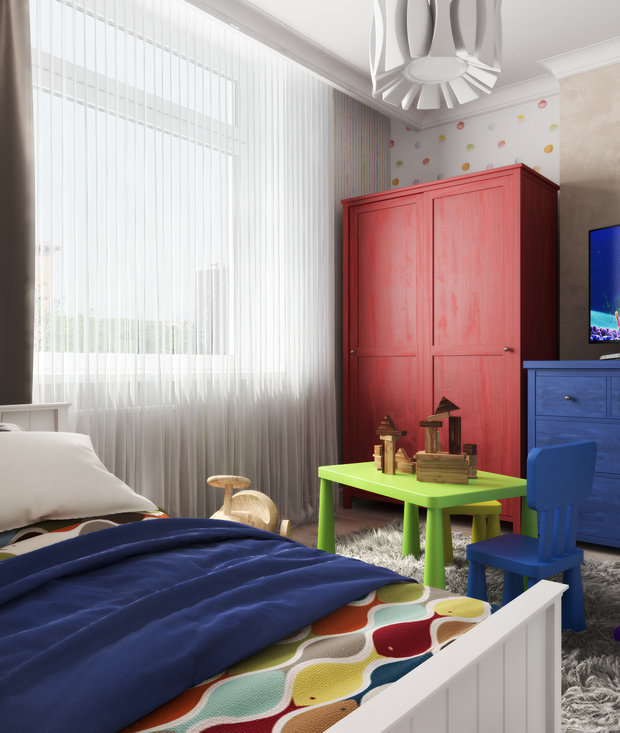 Фото из портфолио Квартира в ЖК Краски Жизни – фотографии дизайна интерьеров на INMYROOM