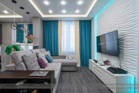 Ремонт студии в ЖК «Лондон»