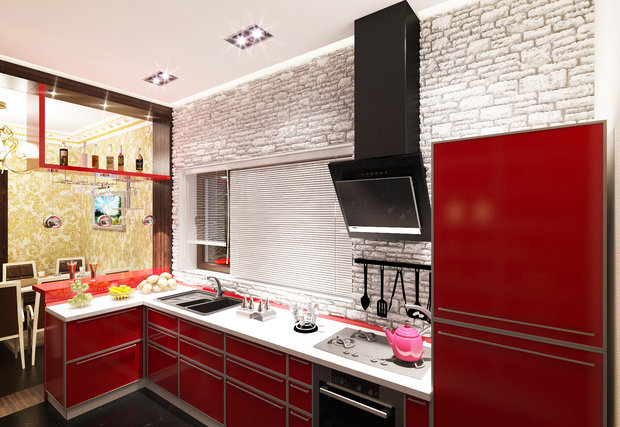 Фотография: Кухня и столовая в стиле Лофт, Современный – фото на INMYROOM