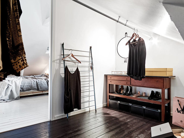 Фотография: Гардеробная в стиле Минимализм, Спальня, Советы – фото на INMYROOM