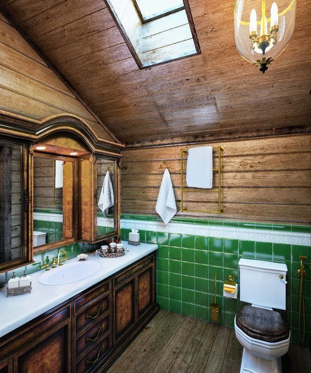 Фото из портфолио Балашиха. Деревянный дом. – фотографии дизайна интерьеров на INMYROOM