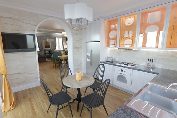 Фото из портфолио "Гавана" коттедж в Ростове-на-Дону – фотографии дизайна интерьеров на INMYROOM