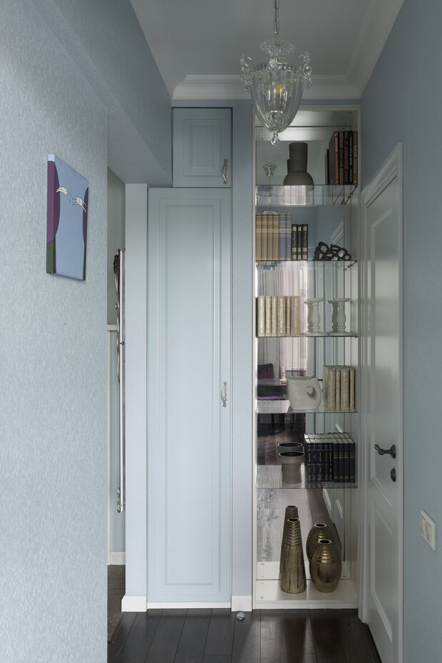 Фотография: Прихожая в стиле Классический, Современный, Квартира, Проект дня, Москва, Сталинка, 2 комнаты, 60-90 метров, Сокольники – фото на INMYROOM