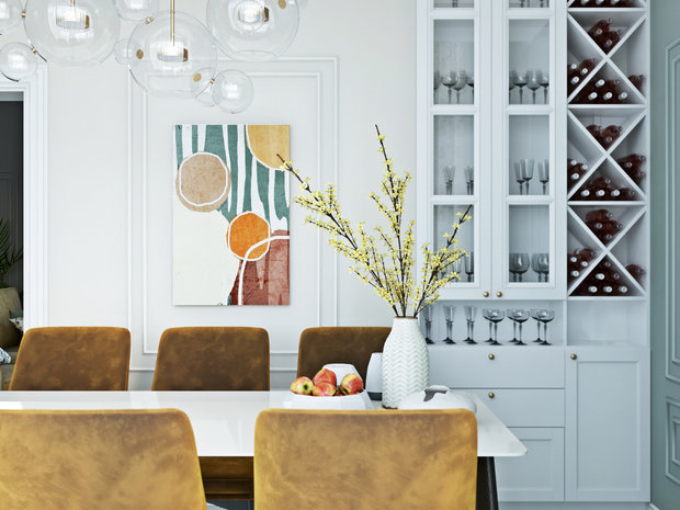 Фотография: Кухня и столовая в стиле Классический, Современный, Проект недели, Московская область, Таунхаус, 4 и больше, Более 90 метров, Маргарита Зенова, Мария Ничипоренко – фото на INMYROOM
