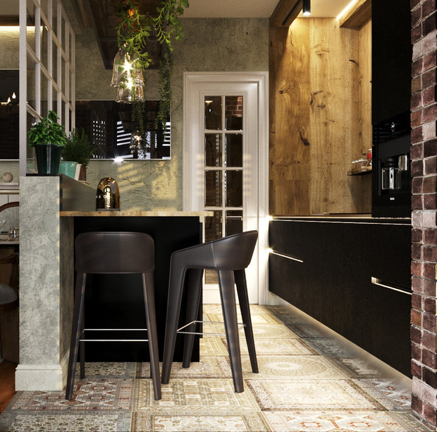 Фото из портфолио Мещанская Италия  – фотографии дизайна интерьеров на INMYROOM