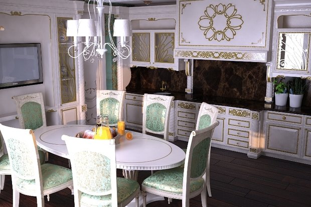 Фото из портфолио кухни – фотографии дизайна интерьеров на INMYROOM