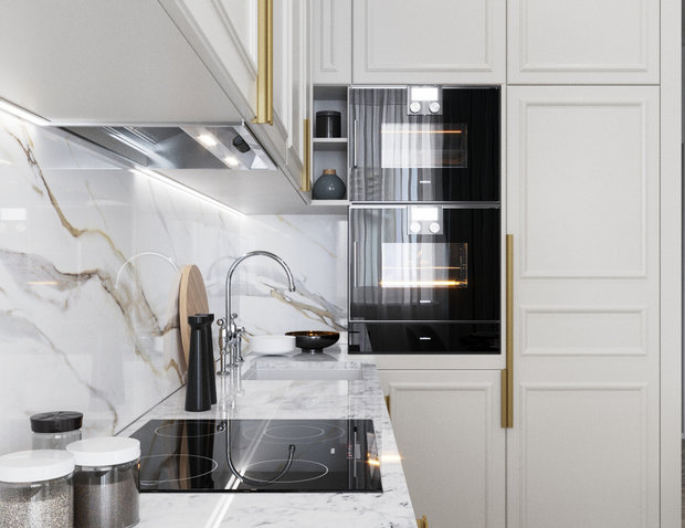 Фото из портфолио Незабудковый цвет – фотографии дизайна интерьеров на INMYROOM