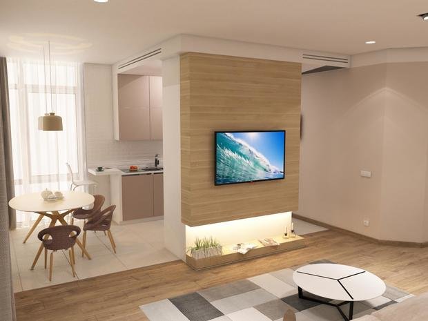 Фото из портфолио Apartment #2 – фотографии дизайна интерьеров на INMYROOM