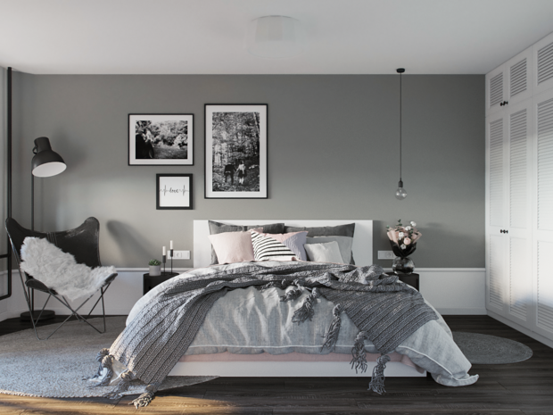 Фото из портфолио Серое гнездышко  – фотографии дизайна интерьеров на INMYROOM
