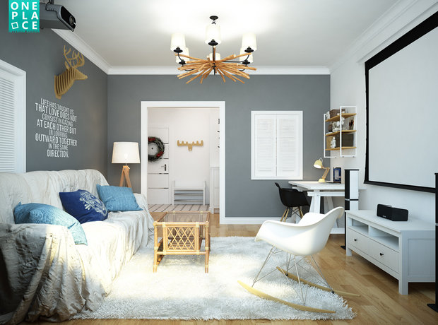 Фото из портфолио Немного скандинавии – фотографии дизайна интерьеров на INMYROOM