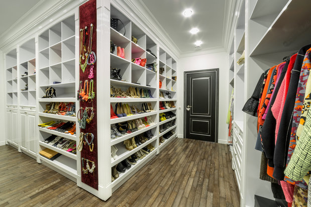 Фото из портфолио Гардеробная Грета – фотографии дизайна интерьеров на INMYROOM