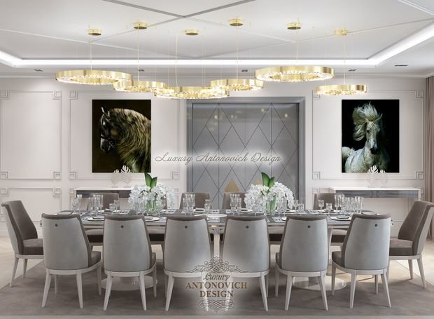 Фото из портфолио Современная квартира от Luxury Antonovich Design – фотографии дизайна интерьеров на INMYROOM