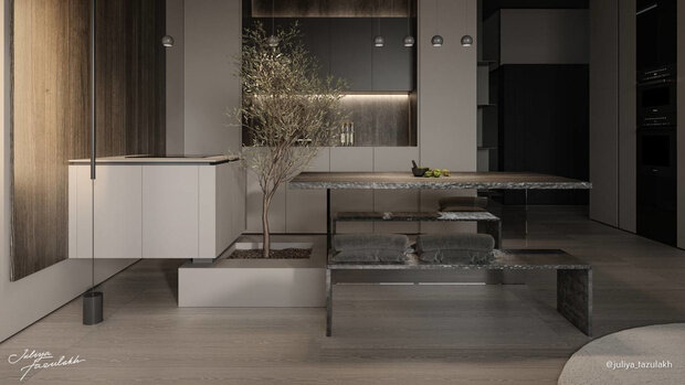 Фото из портфолио ЖК Bogenhause – фотографии дизайна интерьеров на INMYROOM