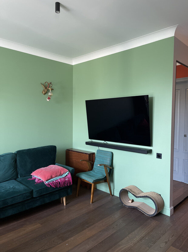 Фотография: Гостиная в стиле Прованс и Кантри, Эклектика, Винтажный, Ремонт на практике – фото на INMYROOM