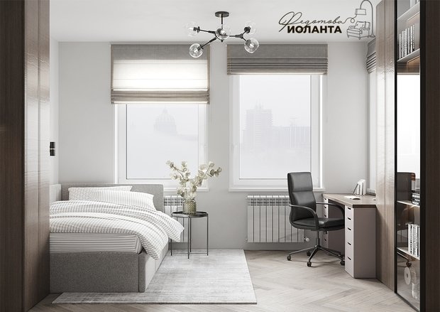 Фото из портфолио Студия кухня-гостиная – фотографии дизайна интерьеров на INMYROOM