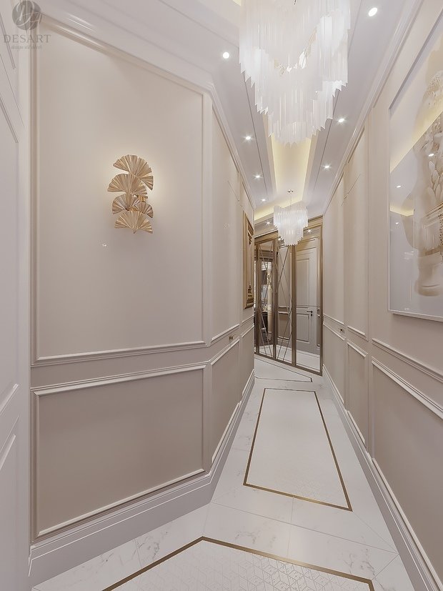 Фото из портфолио ЖК Утесов. Прихожая-коридор – фотографии дизайна интерьеров на INMYROOM