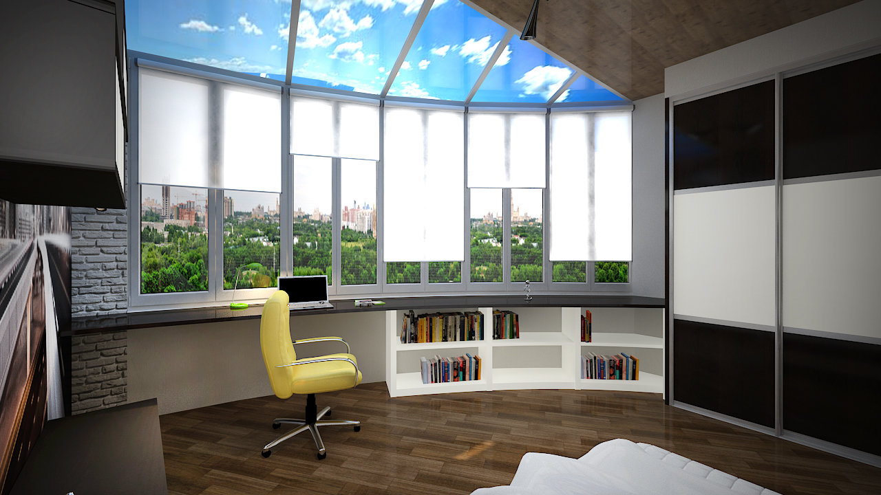 Фото из портфолио Сумасшедшая перепланировка из офиса в квартиру – фотографии дизайна интерьеров на INMYROOM Фото из портфолио Сумасшедшая перепланировка из офиса в квартиру – фотографии дизайна интерьеров на INMYROOM