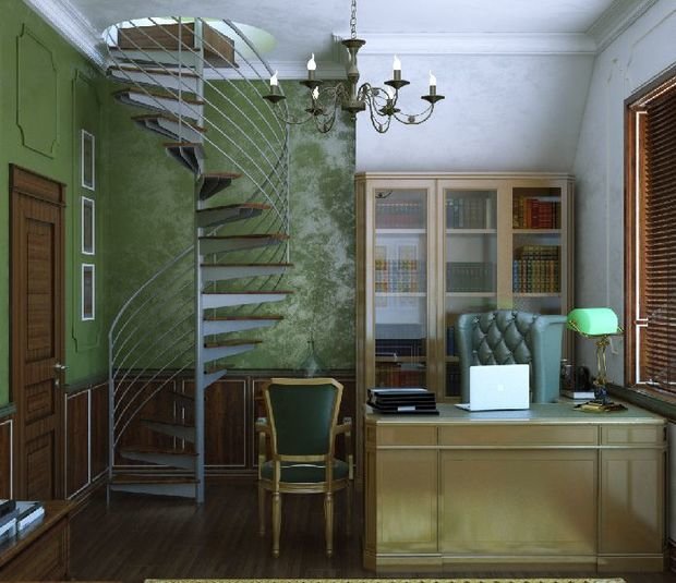 Фото из портфолио Кабинет – фотографии дизайна интерьеров на INMYROOM