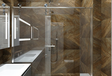 ДУШЕВАЯ. КВАРТИРА В СОВРЕМЕННОМ СТИЛЕ. МОСКВА 