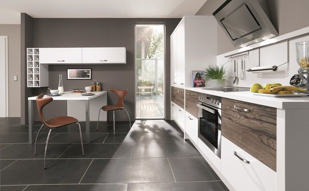 Фото из портфолио Кухня-гостиная. Просто добавь диван – фотографии дизайна интерьеров на INMYROOM