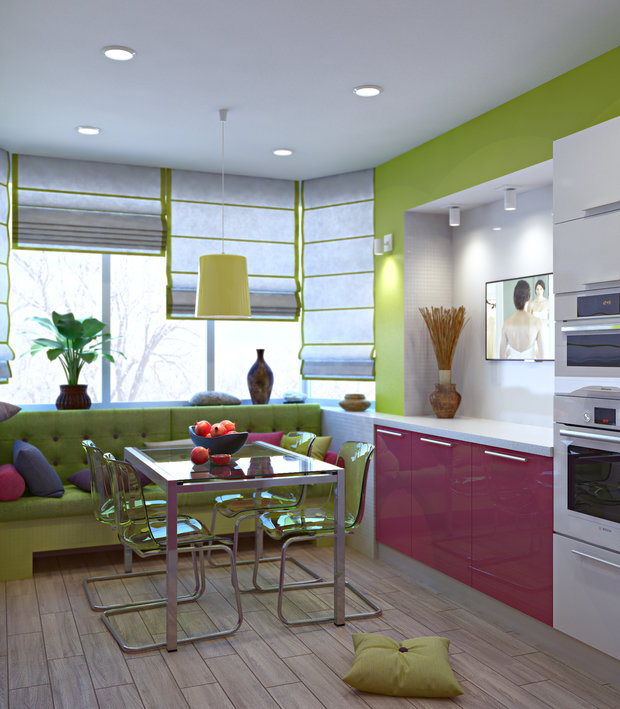 Фото из портфолио Радужный гранат – фотографии дизайна интерьеров на INMYROOM