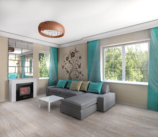 Фотография: Гостиная в стиле Современный – фото на INMYROOM
