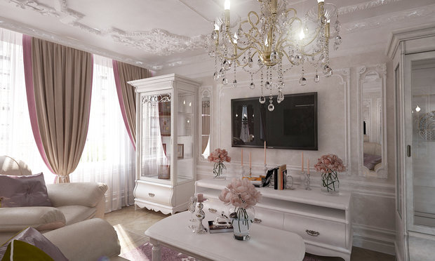 Фото из портфолио Интеллигентная гостиная – фотографии дизайна интерьеров на INMYROOM