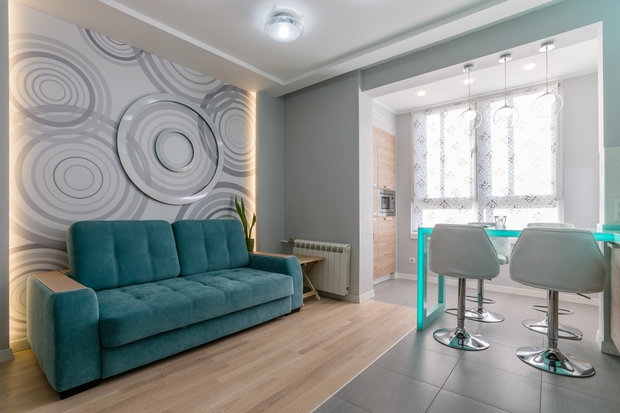 Фото из портфолио Бирюзовая лагуна – фотографии дизайна интерьеров на INMYROOM