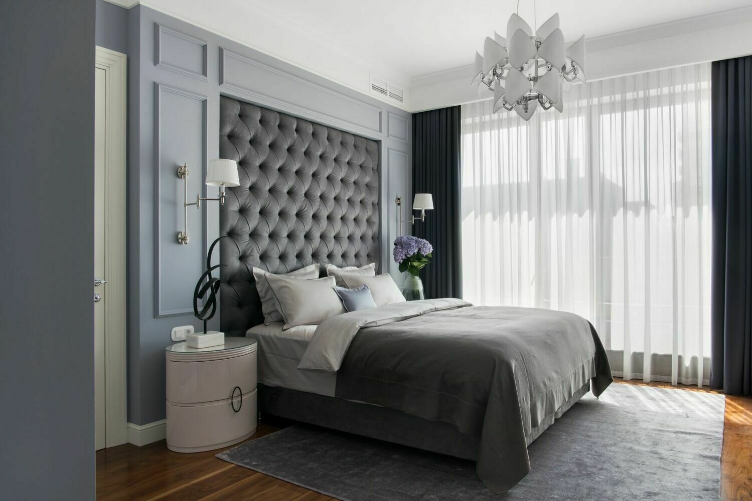 Фотография: Спальня в стиле Классический, Проект недели, Более 90 метров – фото на INMYROOM