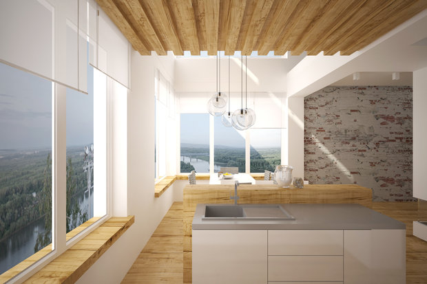 Фото из портфолио Дом в горах – фотографии дизайна интерьеров на INMYROOM