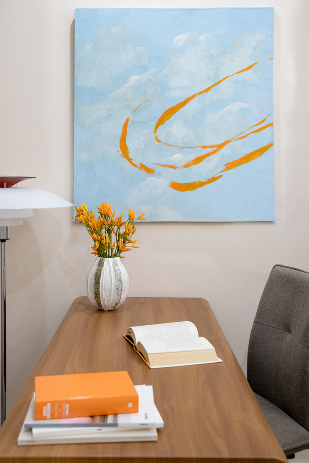 Фотография: Кабинет в стиле Современный, Квартира, Проект недели, Москва, 3 комнаты, 60-90 метров, Более 90 метров, Own Design – фото на INMYROOM