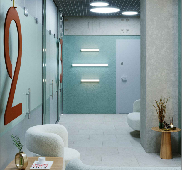 Фото из портфолио Стоматология в мятных тонах – фотографии дизайна интерьеров на INMYROOM