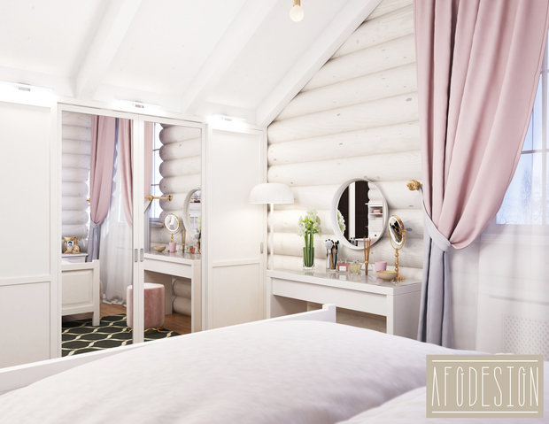 Фото из портфолио Детская комната для девочки – фотографии дизайна интерьеров на INMYROOM