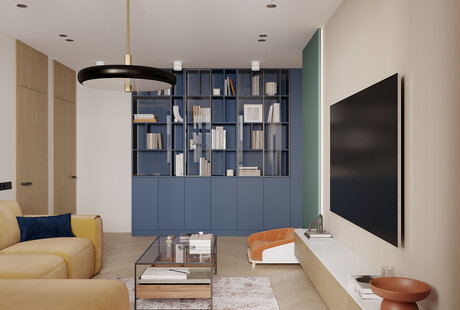 Интерьер квартиры на ул. Обручева