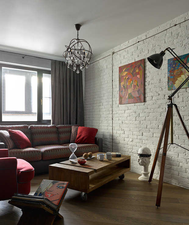Фото из портфолио Квартира Loft-exercise – фотографии дизайна интерьеров на INMYROOM