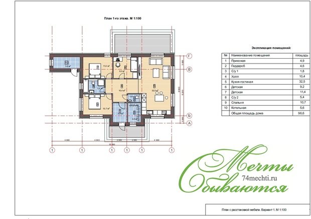 Фото из портфолио Современный дом "на вырост" – фотографии дизайна интерьеров на INMYROOM