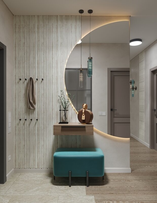 Фото из портфолио Яркая квартира для молодой семьи с двуми сыновьями – фотографии дизайна интерьеров на INMYROOM